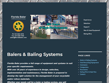 Tablet Screenshot of floridabaler.com